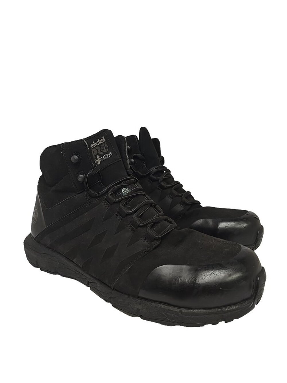 Timberland PRO Men's A297S Radius CTCP Mid Athletic Work Boot Black Size 11W